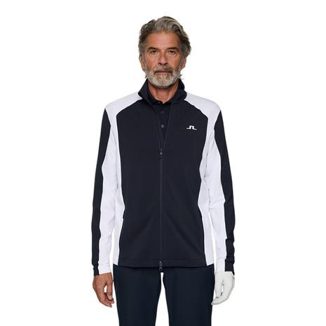 J.LINDEBERG（J.LINDEBERG）（メンズ）ゴルフウェア Banks Zip ミッド