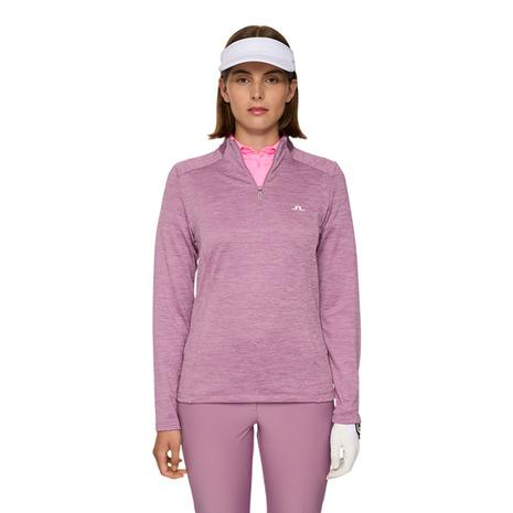 J.LINDEBERG(J.LINDEBERG)ゴルフウェア Steffi クウォータージップミッドレイヤー 072-3491… J.LINDEBERG（J.LINDEBERG）（レディース）ゴルフウェア Steffi