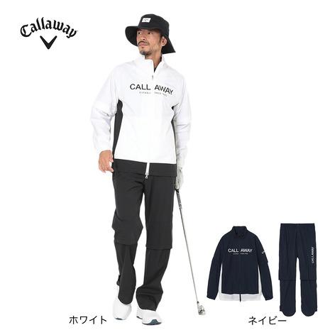 キャロウェイメンズMサイズレインウエアー帽子付き Callaway（キャロウェイ） キャロウェイ（CALLAWAY）（メンズ）ゴルフ