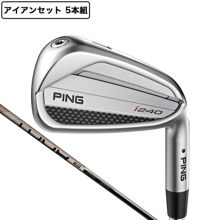 PING（ピン） （メンズ）i240 アイアンセット 5本 (6I〜9I、PW) PING 