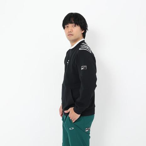 OAKLEY（オークリー） （メンズ）ゴルフウェア 吸汗速乾 長袖 クルー