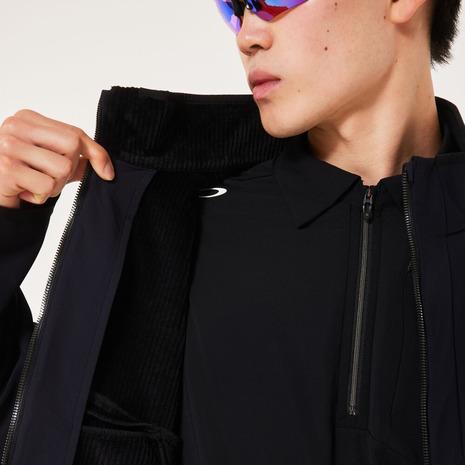 極美品 オークリー スカル ゴルフブルゾン ブラックXL OAKLEY（オークリー） （メンズ）ゴルフウェア 防風 アウター SKULL