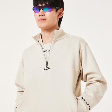 OAKLEY（オークリー） （メンズ）ゴルフウェア PULLOVER FLEECE ハーフ