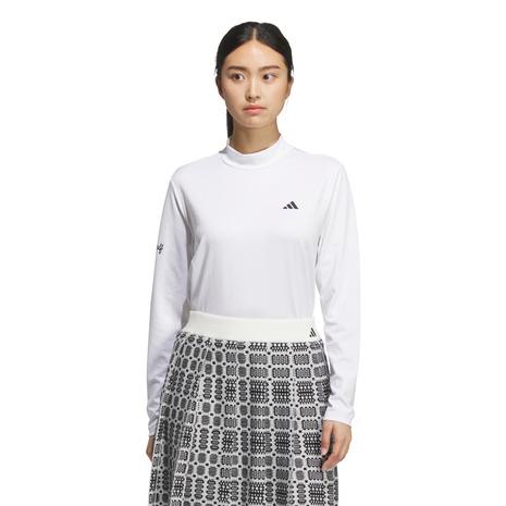 adidas（アディダス） （レディース）ゴルフウェア ジャカード モック