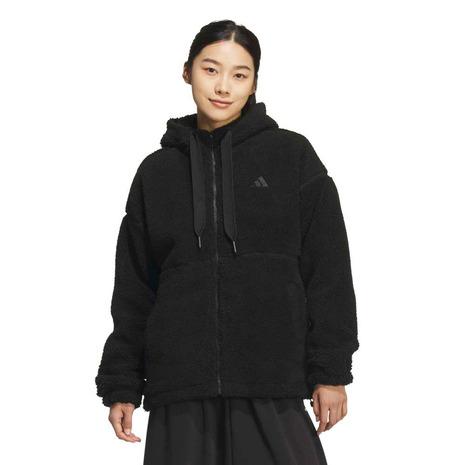 adidas（アディダス） （レディース）ボア シェルパ ルーズフィット 