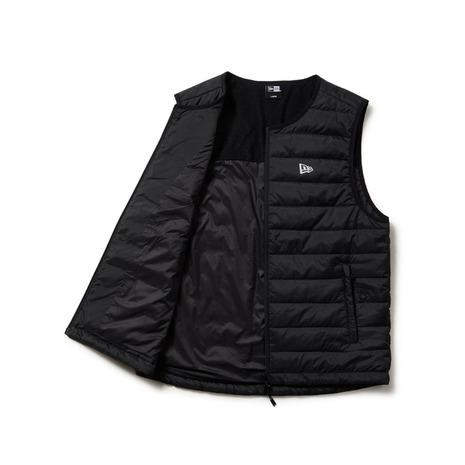 NEW ERAニューエラゴルフ　ブラック キルティングベスト L NEW ERA（ニューエラ） （メンズ、レディース）ゴルフウェア アウター