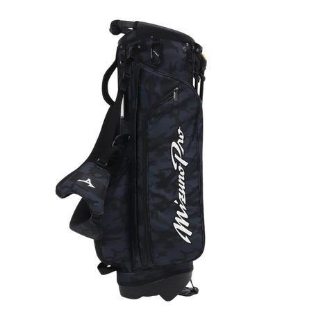 Mizuno スタンド付きキャディバッグ ブラック MIZUNO（ミズノ） 正規品 NX.6 キャディバッグ 軽量 2026新製品