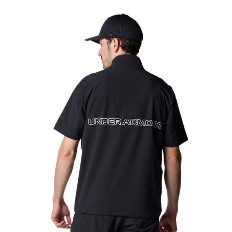 アンダーアーマー（UNDER ARMOUR）（メンズ）ゴルフウェア アウター ハーフジップジャケット DRIVE WIND 6012530_1