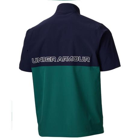アンダーアーマー（UNDER ARMOUR）（メンズ）ゴルフウェア アウター ハーフジップジャケット DRIVE WIND 6012530_2