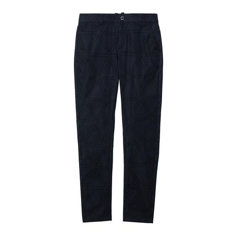 ルコックスポルティフ(lecoqsportif)ゴルフウェア 総柄ロングパンツ LG5FLP00L NV00(Lady’s) le coq sportif（ルコックスポルティフ） ルコックスポルティフ