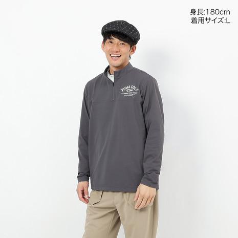 メンズゴルフウェア PUMA（プーマ） （メンズ）ゴルフウェア ジップ モックネック 長袖