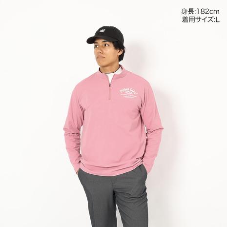 PUMA（プーマ） （メンズ）ゴルフウェア ジップ モックネック 長袖