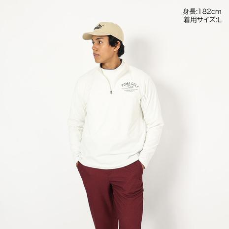 PUMA（プーマ） （メンズ）ゴルフウェア ジップ モックネック 長袖