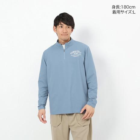 PUMA（プーマ） （メンズ）ゴルフウェア ジップ モックネック 長袖