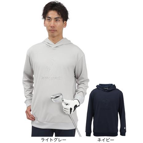 ルコックスポルティフ(lecoqsportif)ゴルフウェア 長袖 パーカー スウェットプルオーバー LG5SSW00M GY… le coq sportif（ルコックスポルティフ） ルコックスポルティフ