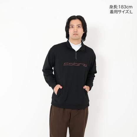 COBRA コブラゴルフ ハーフジップ 長袖 シャツ COBRA（コブラ） コブラ（Cobra）（メンズ）ゴルフウェア 長袖 ハーフ