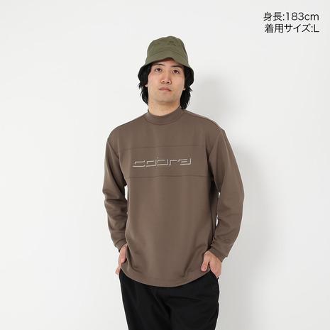 Cph/Golf グレー 長袖　モックネック　L COBRA（コブラ） コブラ（Cobra）（メンズ）ゴルフウェア WARM 長袖