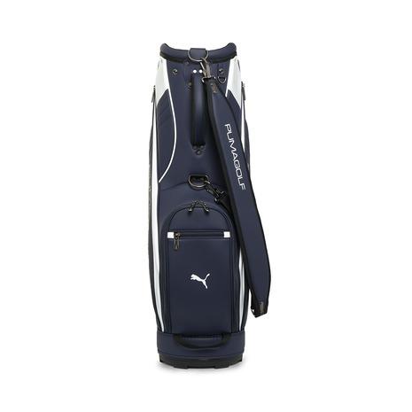 【PUMA】キャディーバッグ CBレベル メンズ PUMA（プーマ） （メンズ）ゴルフ カート式 キャディバッグ サイド