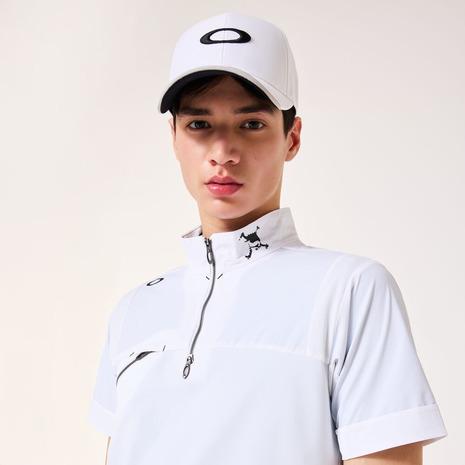 オークリー（OAKLEY）（メンズ）ゴルフ SKULL COOL STRETCH HYBRID モックネック 半袖シャツ FOA408765_7