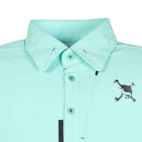 新品 OAKLEY GOLF 半袖 ポロシャツ スカルロゴ 接触冷感 メンズ L OAKLEY（オークリー） （メンズ）ゴルフウェア 吸汗速乾 接触冷感