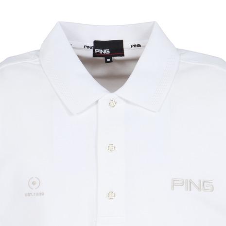 PING（ピン） （メンズ）ゴルフウェア レイブロック 半袖ポロシャツ