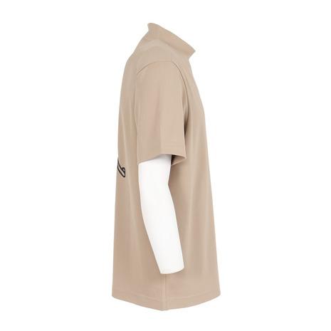 PING APPAREL GOLD 速乾 ゴルフウェア 半袖 モックネックシャツ 美品