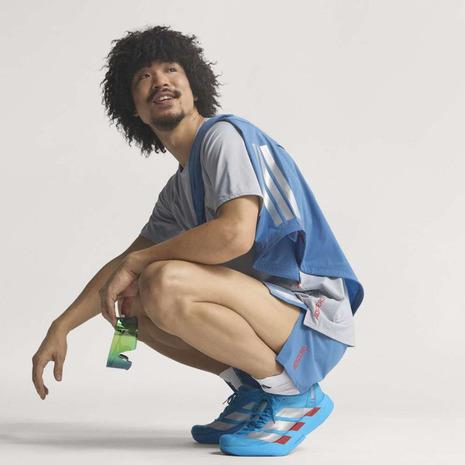 アディダス（adidas）（メンズ）アディゼロ 駅伝 ランニングショーツ C5466-KB1491の画像
