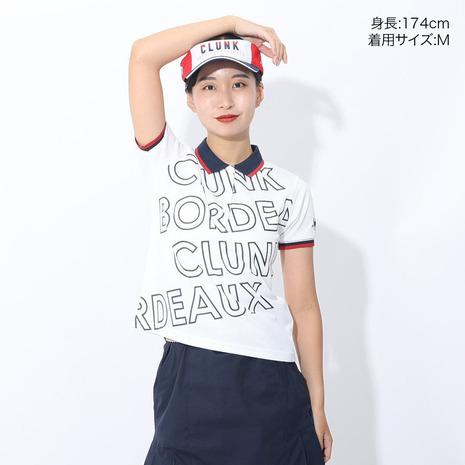 CLUNK（クランク） （レディース）ゴルフウェア 吸汗速乾 半袖