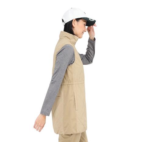 FIDRA（フィドラ） （レディース）ゴルフウェア 吸湿発熱 中綿ロングべ