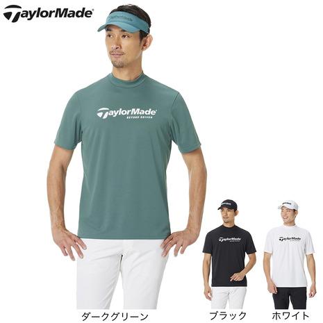 ラスト１点【TaylorMade】S 新品✨春ゴルフ　ロゴモックネックトップス TaylorMade（テーラーメイド） テーラーメイド（TAYLORMADE）（メンズ