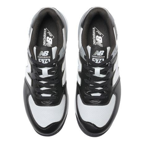New Balance 574 ゴルフシューズ ブラック 26cm 美品 New Balance（ニューバランス） ニューバランス（new balance