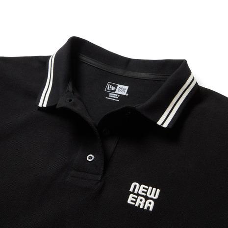ニューエラ（NEW ERA）（レディース）ゴルフウェア 半袖 ポロワンピース 鹿の子 14859864_2
