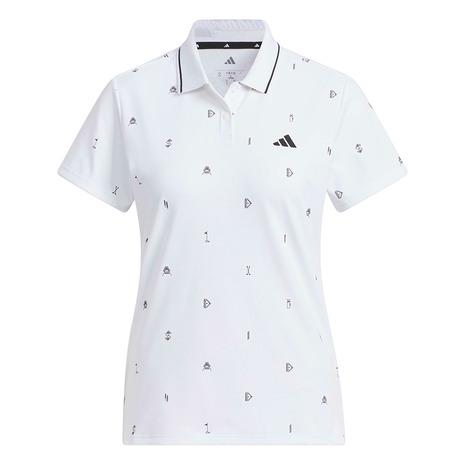 archivio レディース ゴルフウェア 半袖シャツ adidas（アディダス） （レディース）ゴルフウェア CC モノグラム 半袖