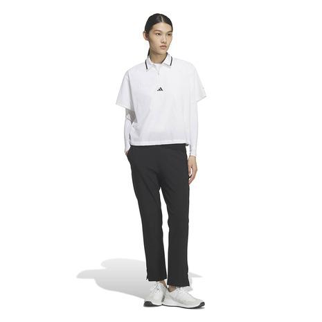 adidas（アディダス） （レディース）ゴルフウェア 撥水 ウーブン 半袖