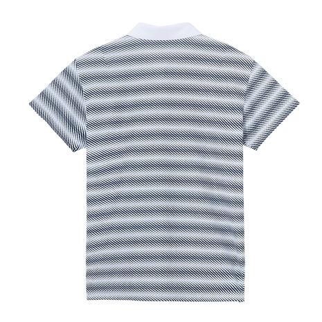ルコックスポルティフ（lecoqsportif）（レディース）ゴルフウェア ストライプ半袖シャツ LG6SHS05L NV00の画像