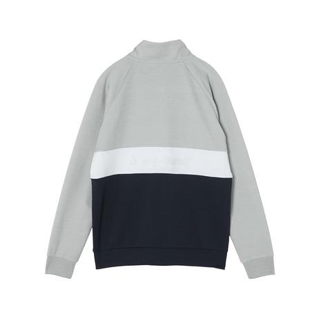 ルコックスポルティフ（lecoqsportif）（レディース）ゴルフウェア ハーフジップスウェット LG6SSW00L GY00の画像