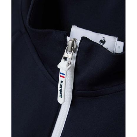 ルコックスポルティフ（lecoqsportif）（レディース）ゴルフウェア ハーフジップスウェット LG6SSW00L NV00の画像
