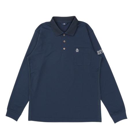 マンシング（MUNSING）（メンズ）ゴルフウェア サイドメッシュ長袖