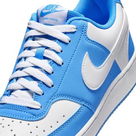 Nike By You ホワイト/ブルー シューズ NIKE（ナイキ） （メンズ）スニーカー スポーツシューズ コート