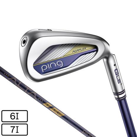 新作☆超美品　ピンGLE 4 GLE 4レディースアイアン ALTA J LE PING（ピン） （レディース）G LE 4 アイアン ALTA J LE