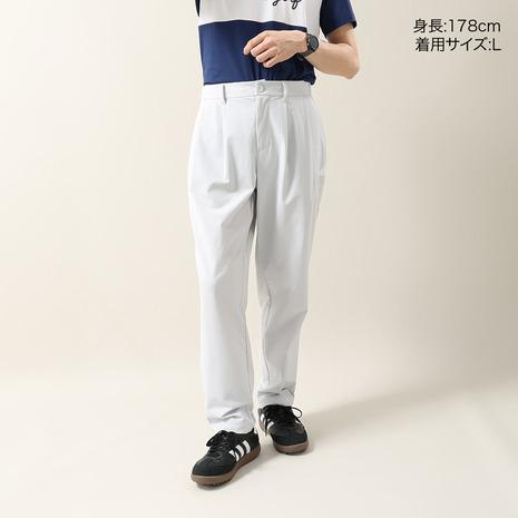 ロングパンツ　ホワイト　撥水　ストレッチ　防透　ゴルフ　春夏　サイズXS ズボン adidas（アディダス） （メンズ）ゴルフウェア 撥水 ロングパンツ