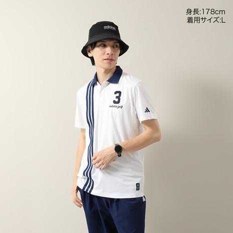 adidas（アディダス） （メンズ）ゴルフウェア フロントストライプス