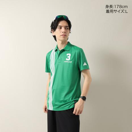 adidas（アディダス） （メンズ）ゴルフウェア フロントストライプス
