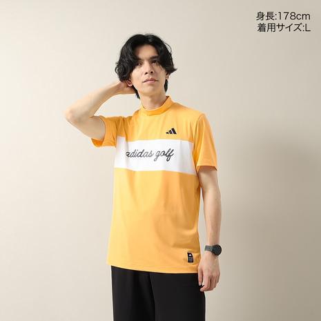 adidas（アディダス） （メンズ）モックネック ゴルフ 半袖 メンズ