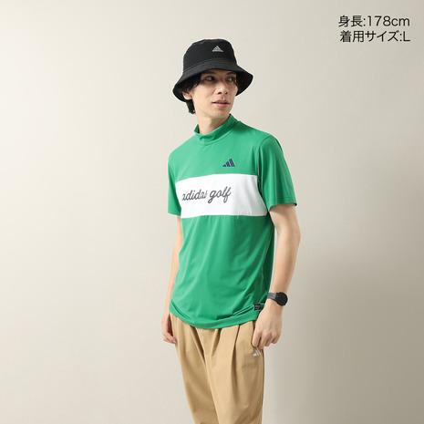 adidas（アディダス） （メンズ）モックネック ゴルフ 半袖 メンズ