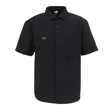 NEW ERA（ニューエラ） （メンズ）ゴルフウェア SERSCKR 半袖シャツ BK