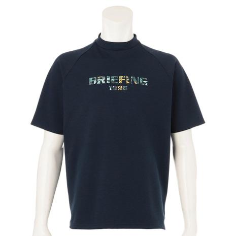 【新品】ブリーフィング ／ハイネック／モックネック／半袖 BRIEFING（ブリーフィング） （メンズ）モックネック ゴルフ