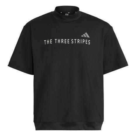 adidas（アディダス） （メンズ）ゴルフ 半袖 モックネック シャツ