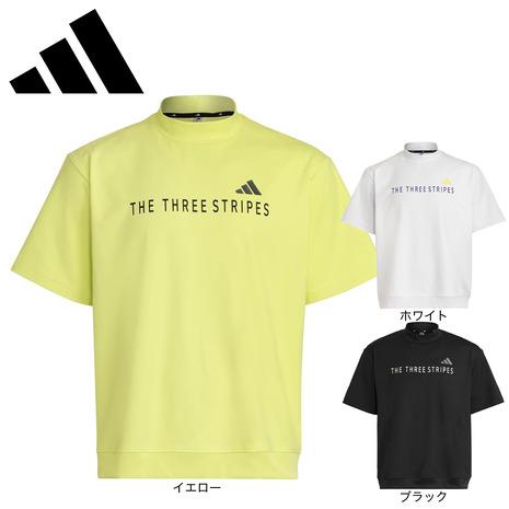 adidas（アディダス） （メンズ）ゴルフ 半袖 モックネック シャツ
