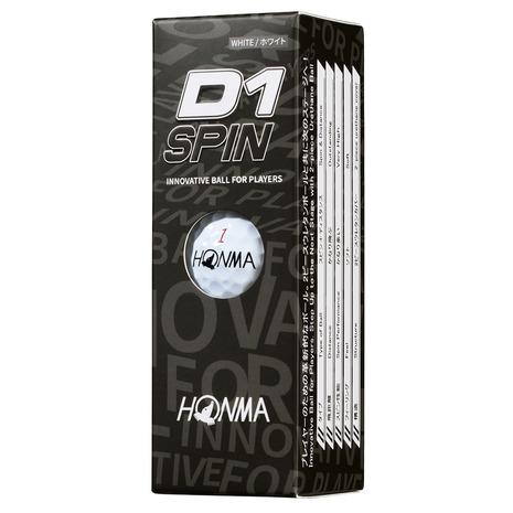 3ダースセット】本間ゴルフHONMAD1SPINボール2023年モデルBT2301
